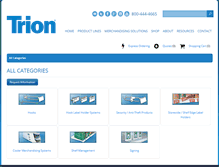 Tablet Screenshot of catalog.triononline.com